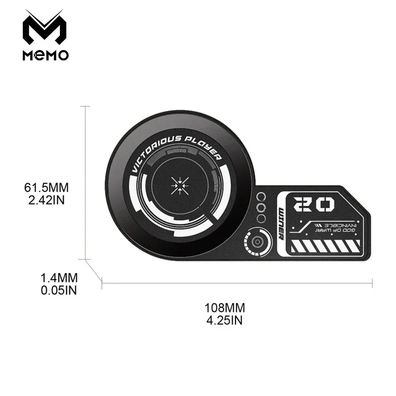 Gaming Accessories Mobile - MEMO Mobile Phone Cooling Plate Magnetic