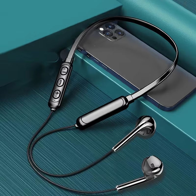Gaming Accessories Phone - Neck Hanging Bluetooth Headset HD Microphone