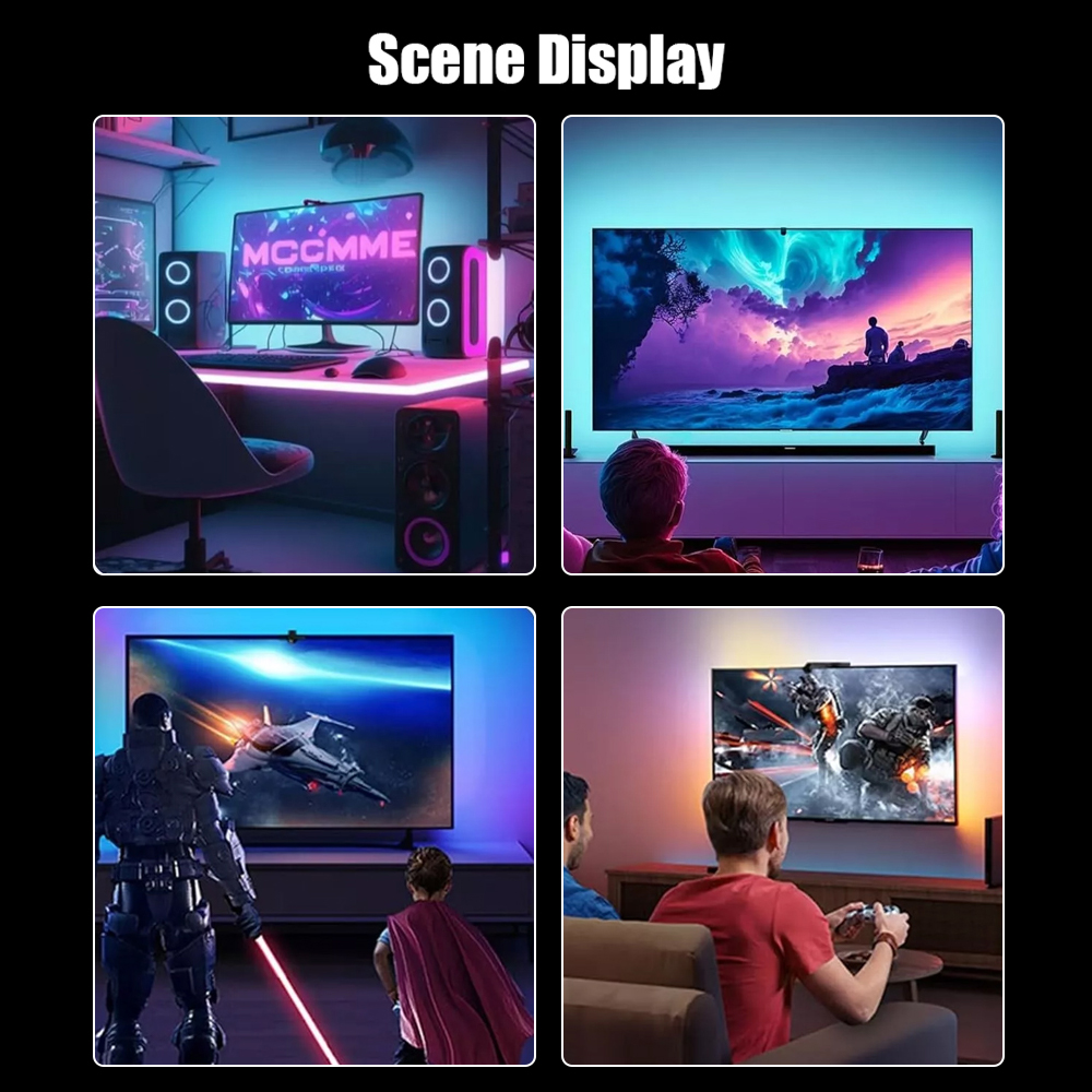 TV Backlight Sync LED Strip RG - Gaming Accessories App recension och pris