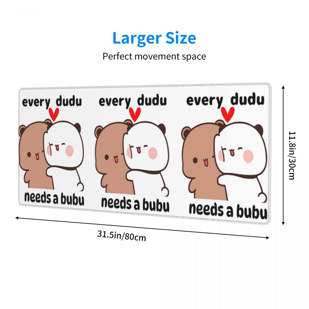Large Mouse Pad Every Dudu Nee - Gaming Accessories That You Need recension och pris