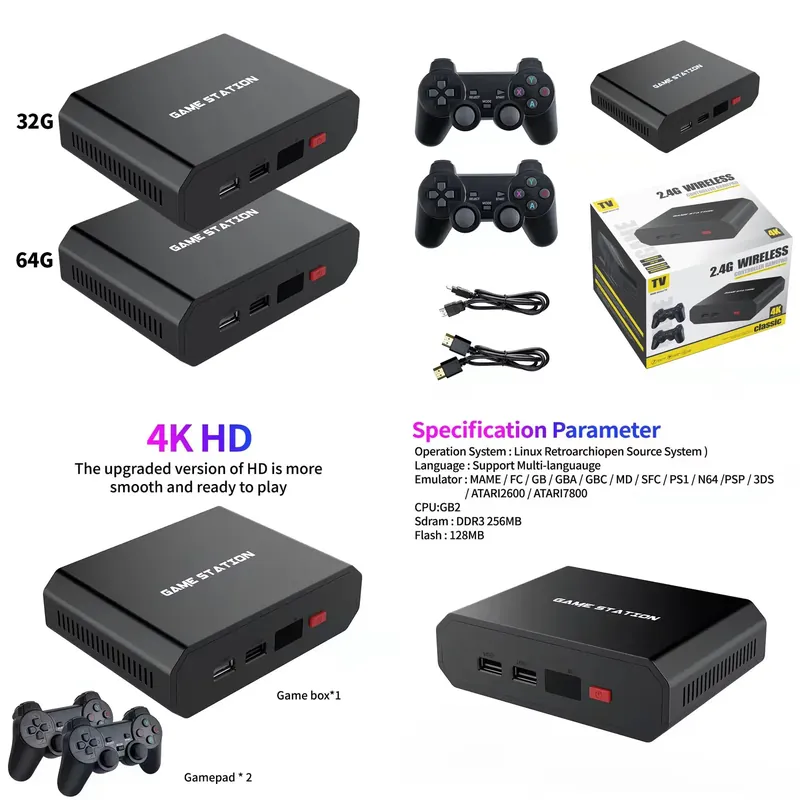 M8plus HD Video Game Console B - Gaming Accessories Controller recension och pris