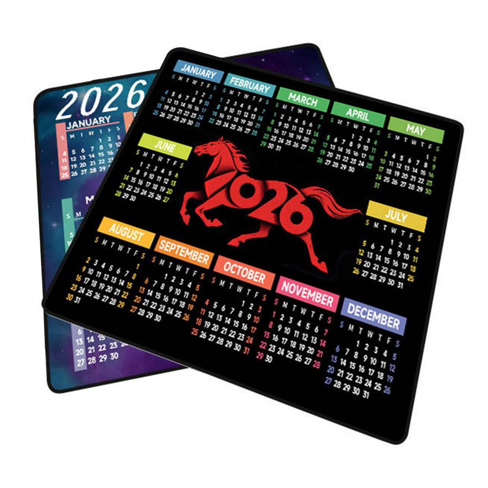 2026 Calendar Mouse Pad Waterp - Gaming Accessories Desk recension och pris