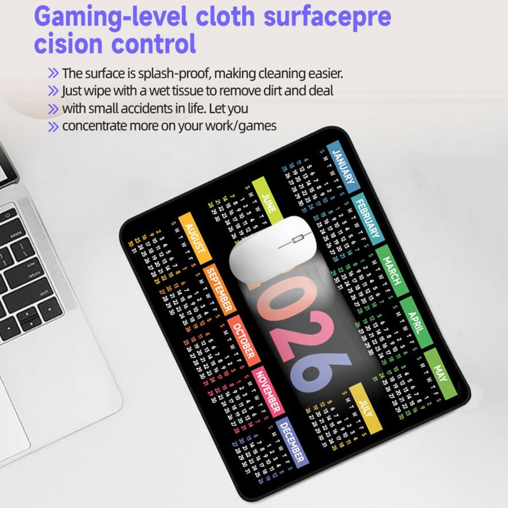 2026 Calendar Mouse Pad Waterp - Gaming Accessories Desk recension och pris
