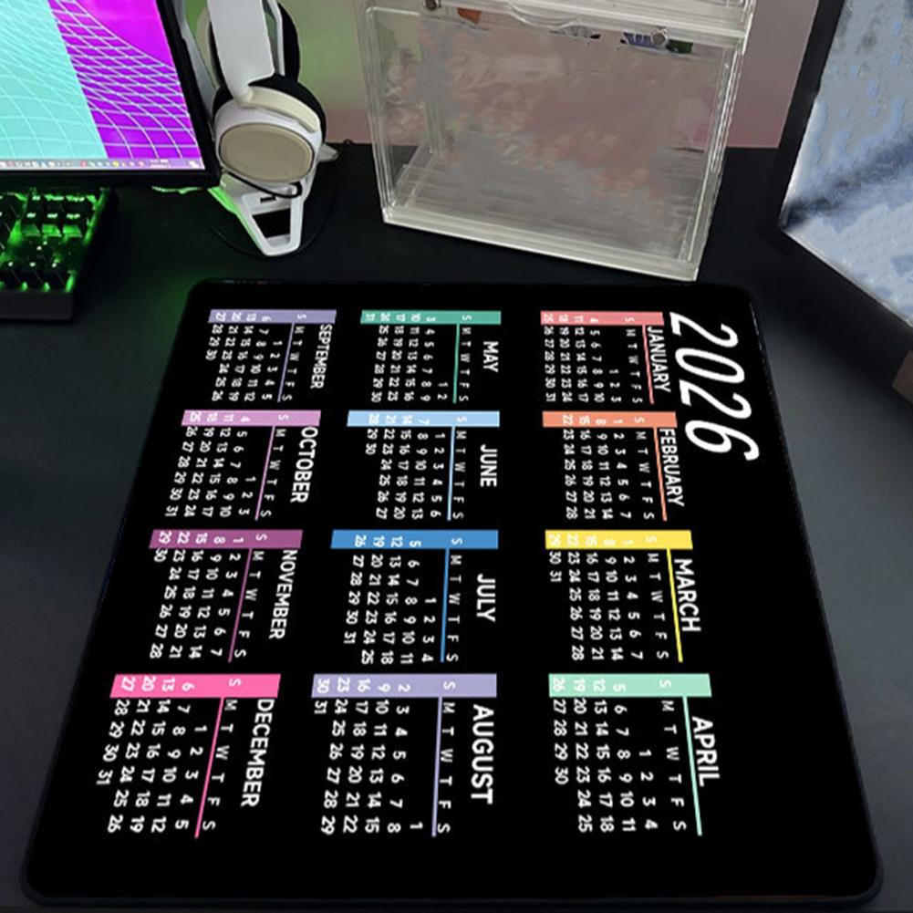 2026 Calendar Mouse Pad Waterp - Gaming Accessories Desk recension och pris