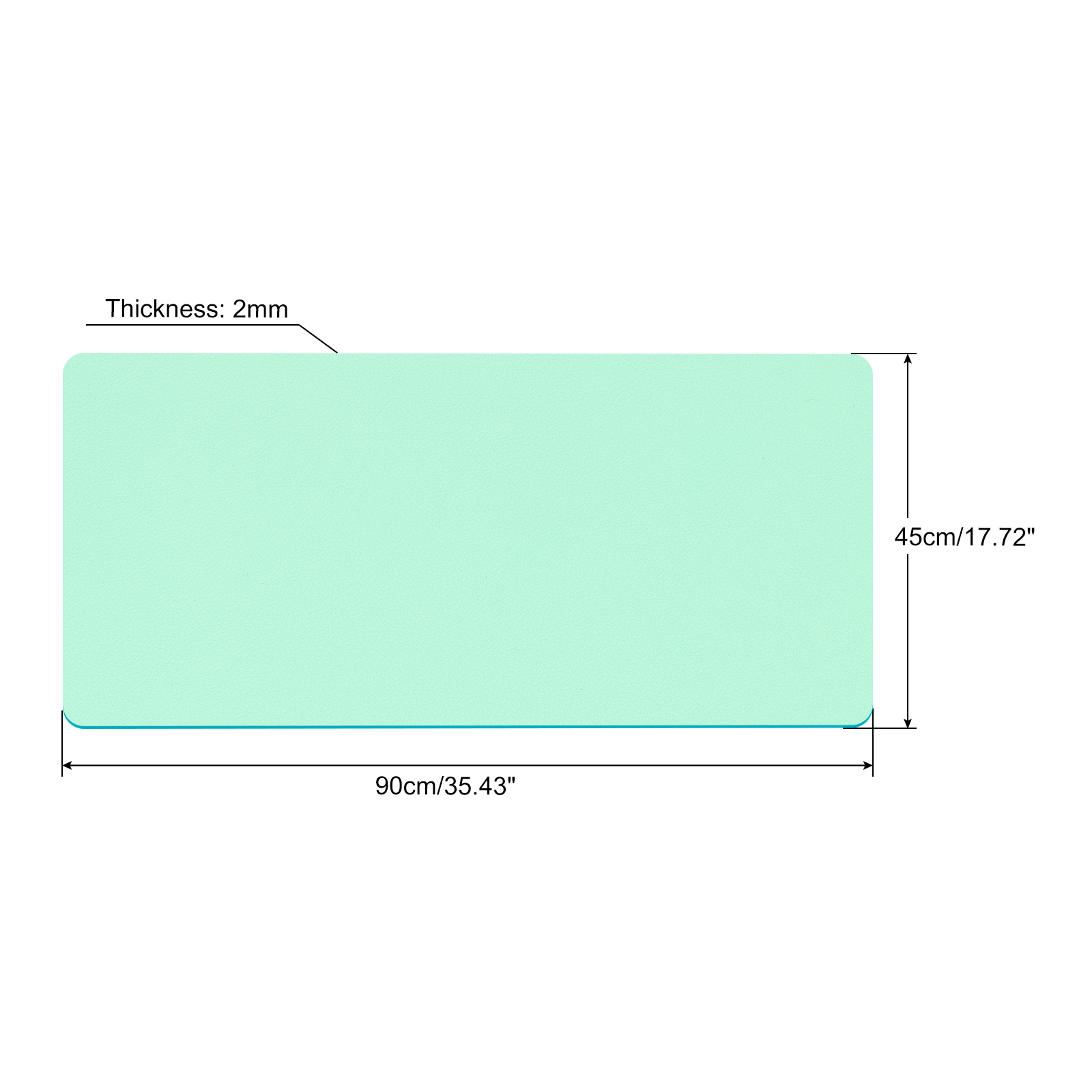 Office Desk Mat Protector PU L - Gaming Accessories Desk recension och pris