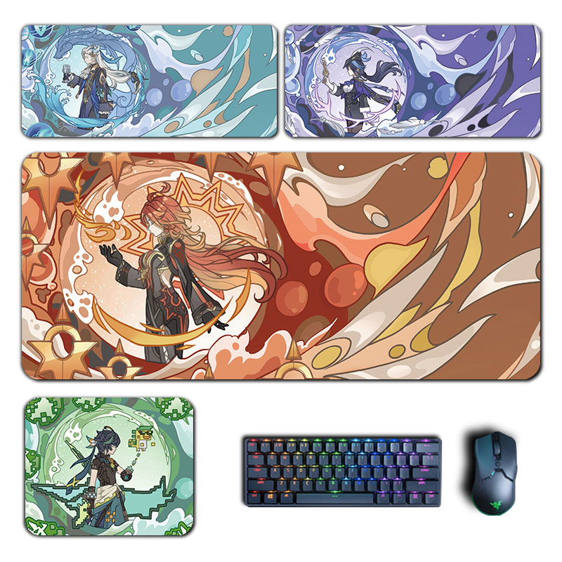 Anime Genshin Impact Mouse Pad - Gaming Accessories Desk recension och pris