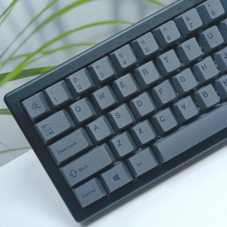 130 Keys Minimalist black Gray - Gaming Accessories Uk recension och pris