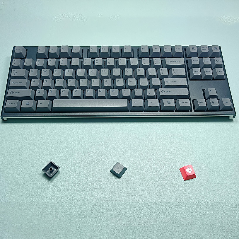 130 Keys Minimalist black Gray - Gaming Accessories Uk recension och pris