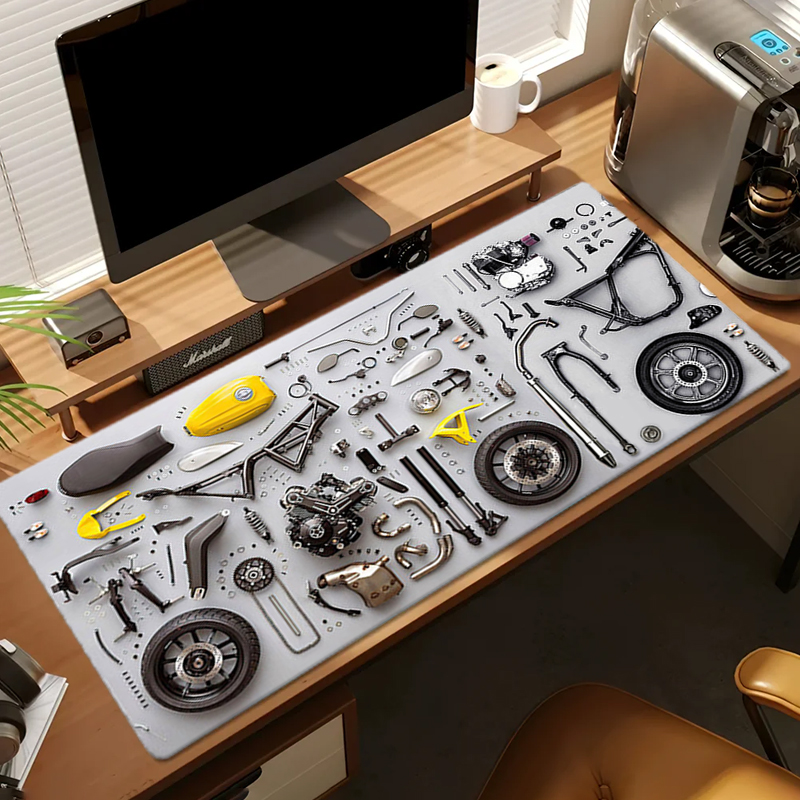 Disassembly Diagram Rubber Mou - Gaming Accessories Desk recension och pris