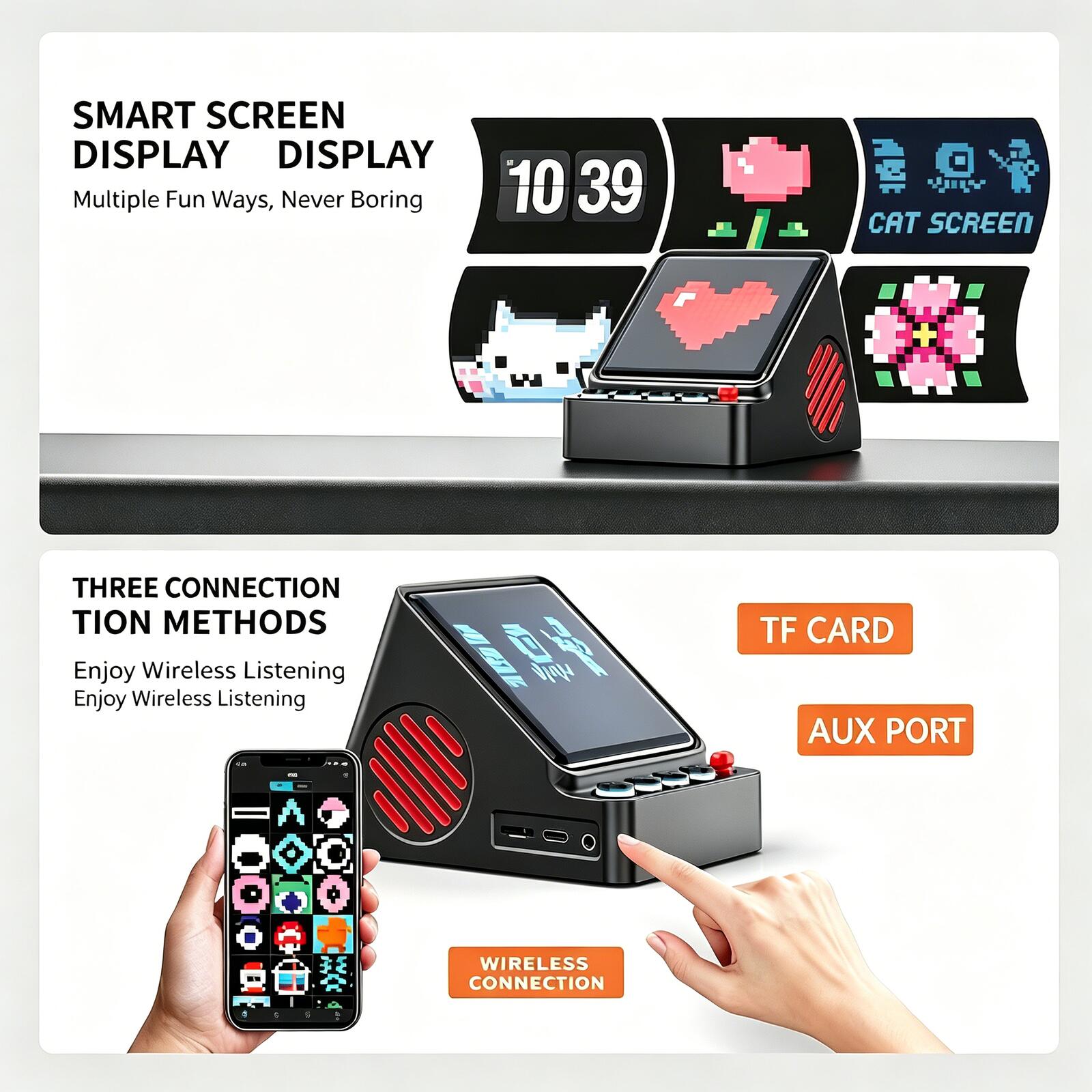 RGB Pixel Matrix Bluetooth Spe - Gaming Accessories App recension och pris
