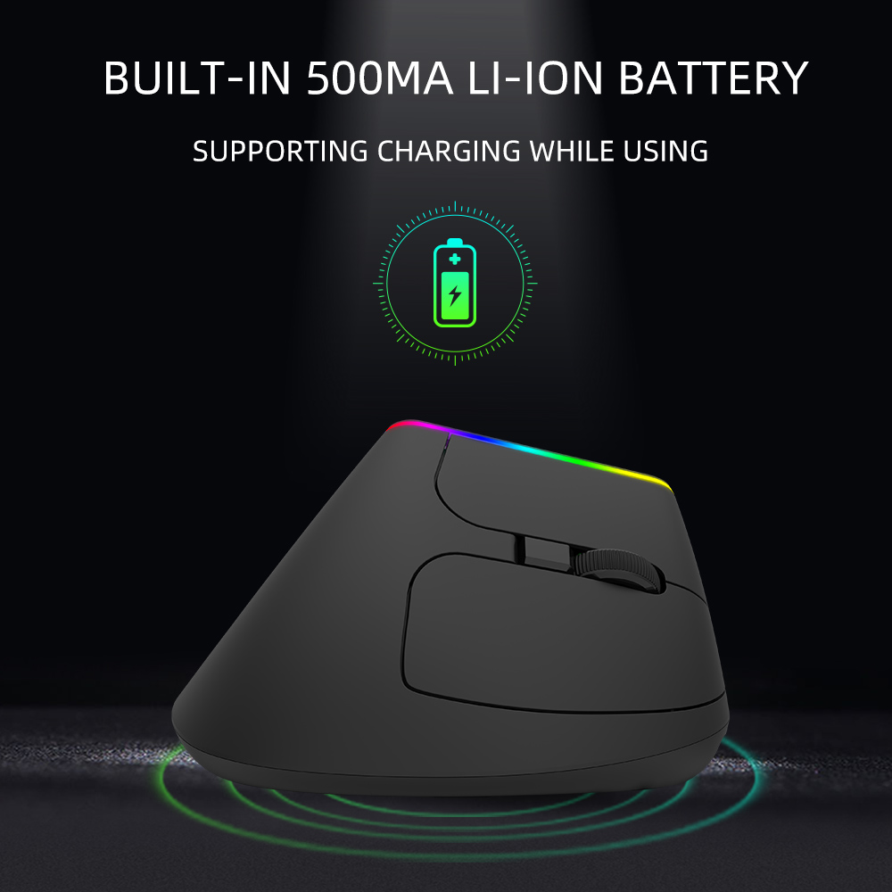 Delux  Ergonomic Vertical Mous - Gaming Accessories For Laptop recension och pris