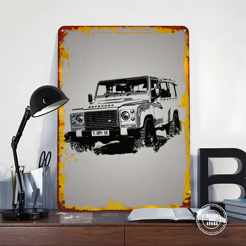 UK Car Rover Defender Poster C - Gaming Accessories Uk recension och pris