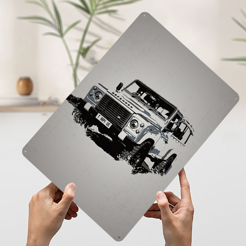 UK Car Rover Defender Poster C - Gaming Accessories Uk recension och pris