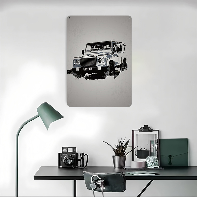 UK Car Rover Defender Poster C - Gaming Accessories Uk recension och pris